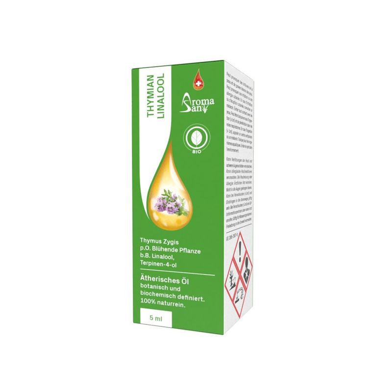 AROMASAN Thymian zygis linalol Äth/Öl Bio 5 ml