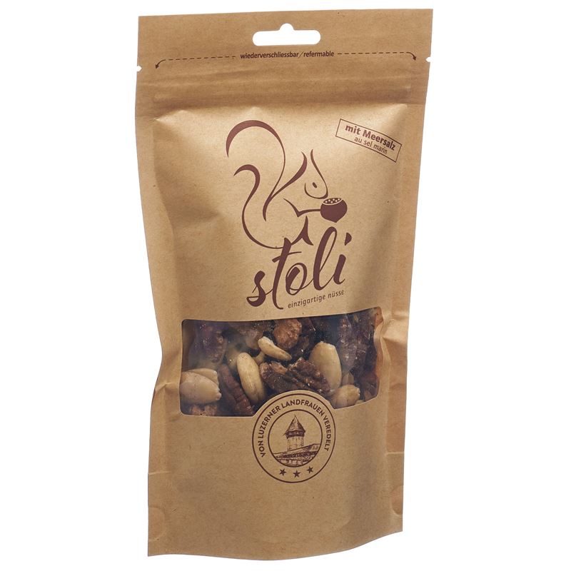 STOLI Nuss-Mix deluxe mit Meersalz Btl 351 g