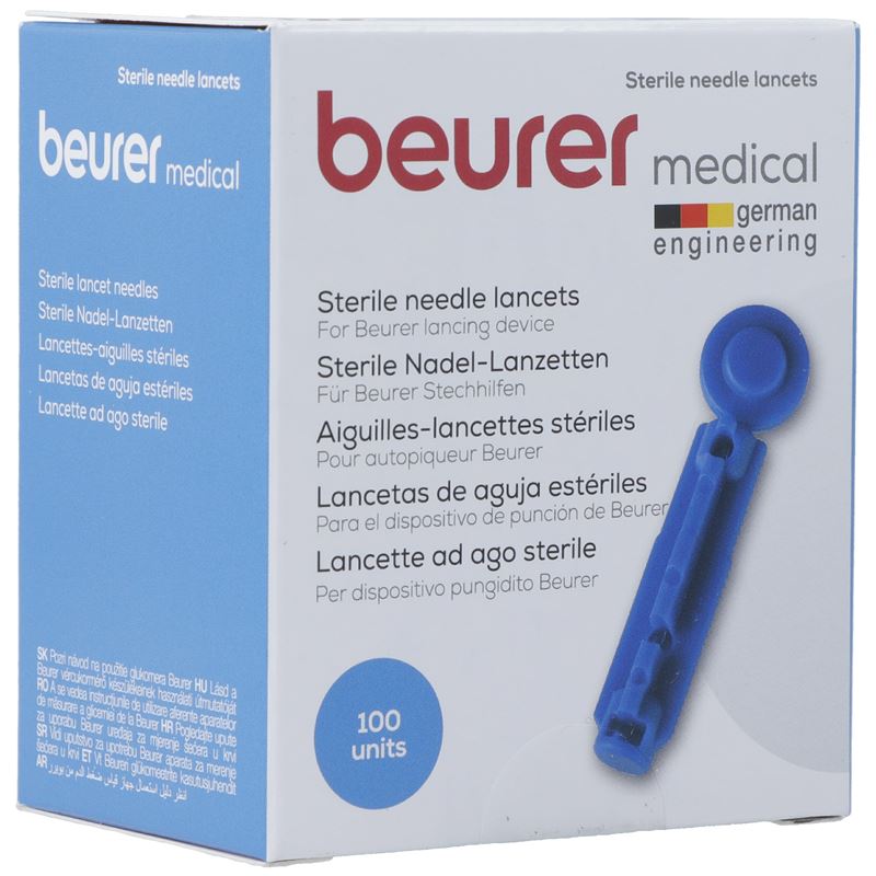 BEURER Lanzetten steril 4 x 25 Stk