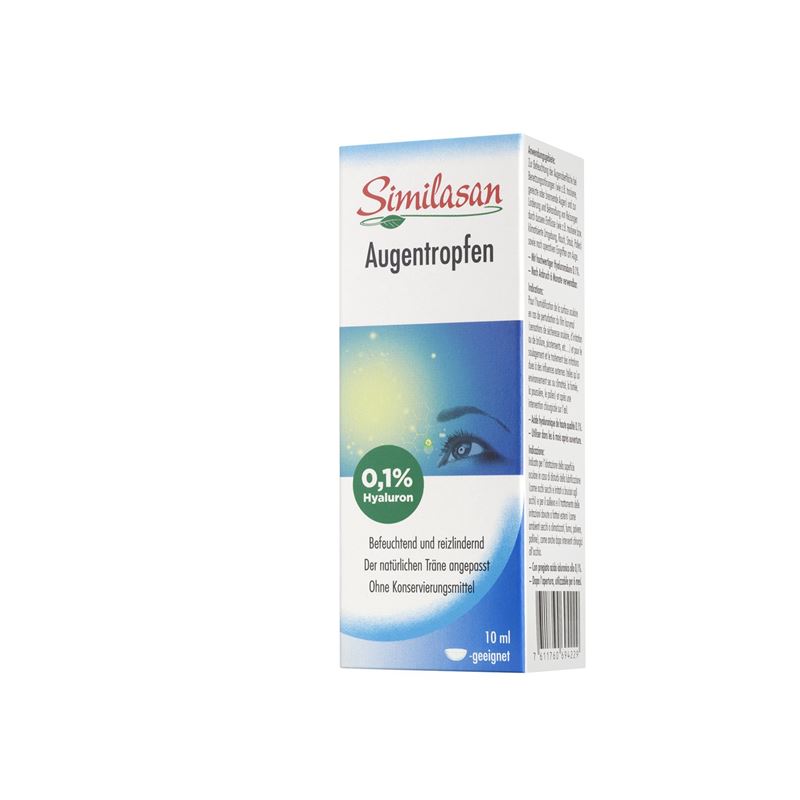 SIMILASAN Augentropfen 0.1 % Hyaluron 10 ml