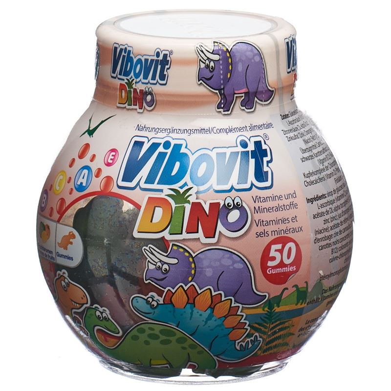 VIBOVIT Dino Fruchtgummis Ds 50 Stk