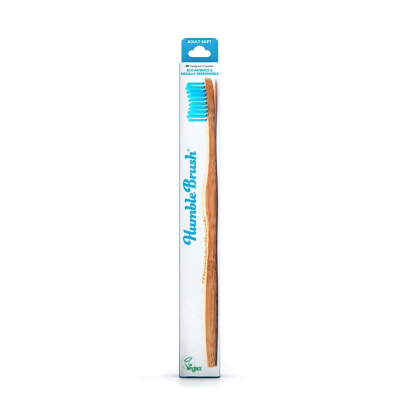 HUMBLE BRUSH Zahnbürste Erwachsene blau