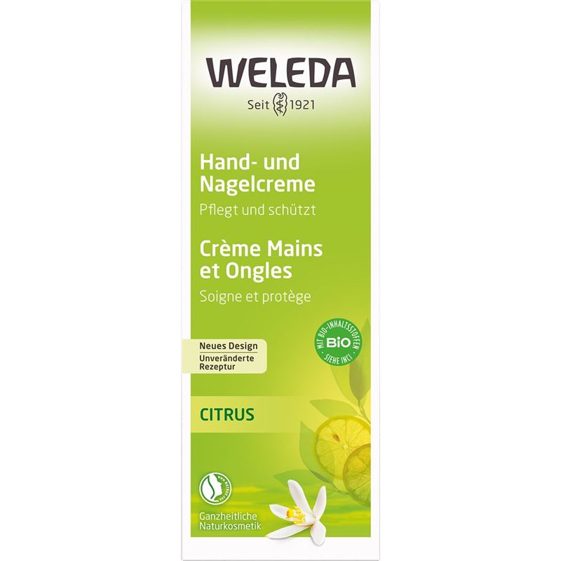 WELEDA CITRUS Hand- und Nagelcreme 50 ml