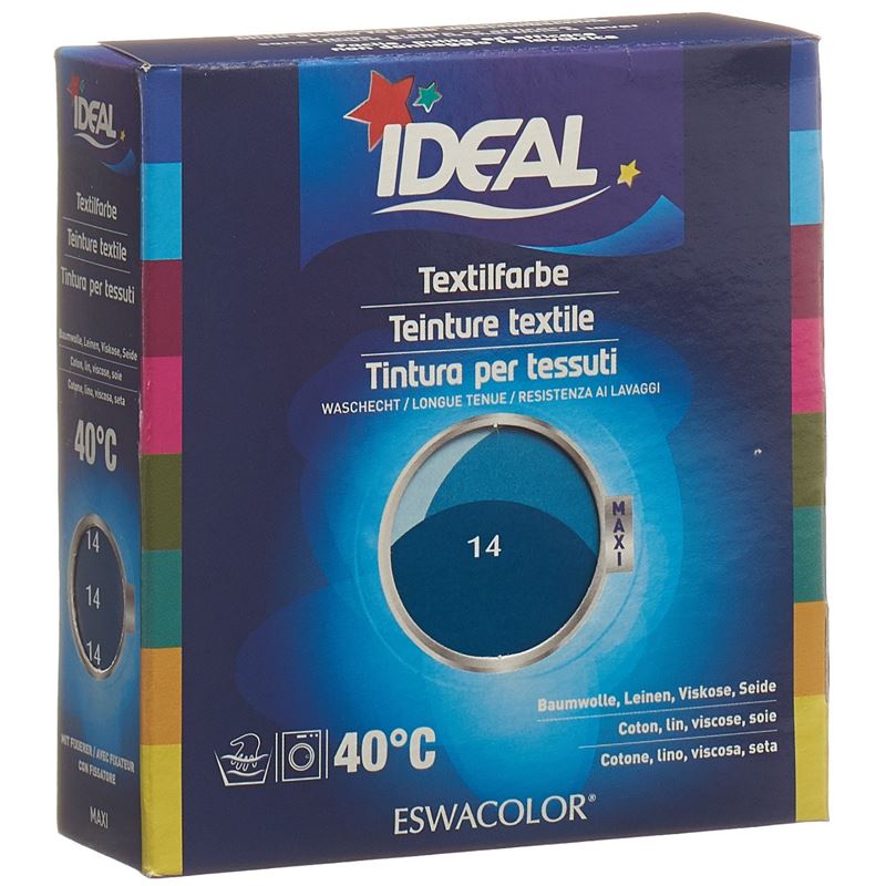 IDEAL MAXI Baumwolle Color No14 petrol