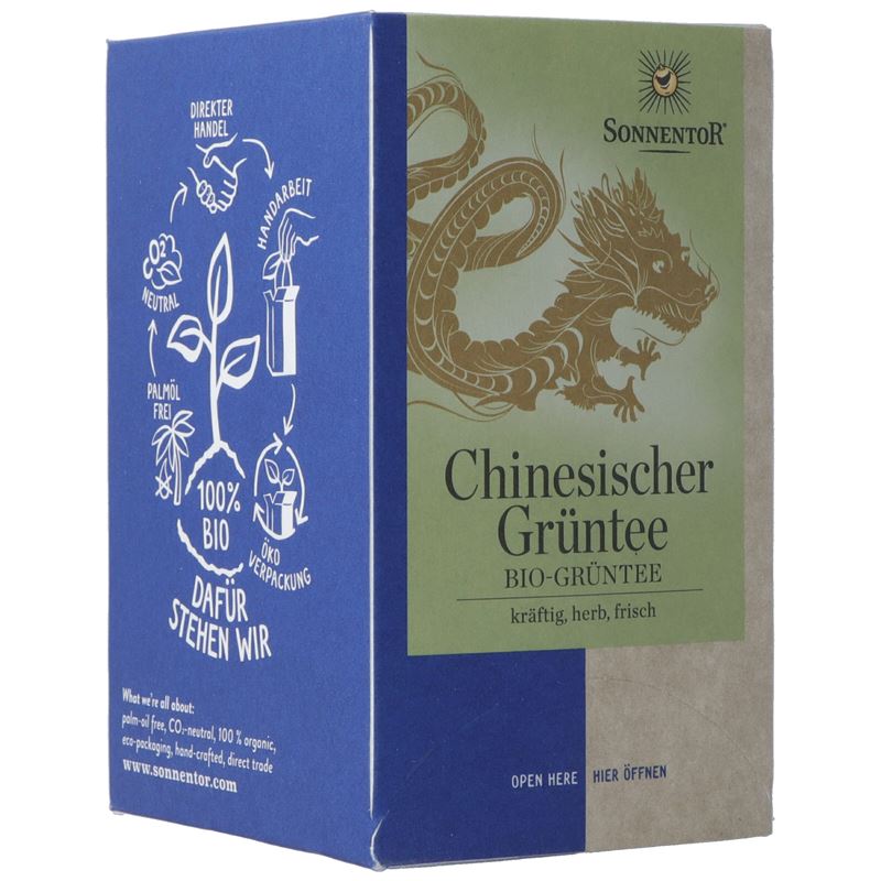 SONNENTOR Chinesischer Grüntee Btl 18 Stk