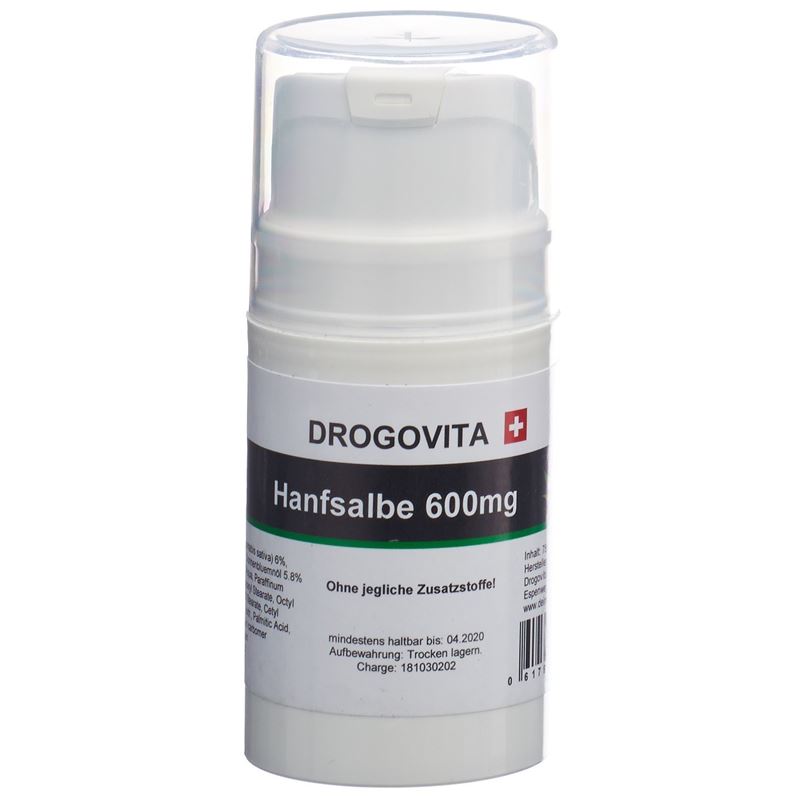 DROGOVITA Hanfsalbe 600 mg Disp 75 ml