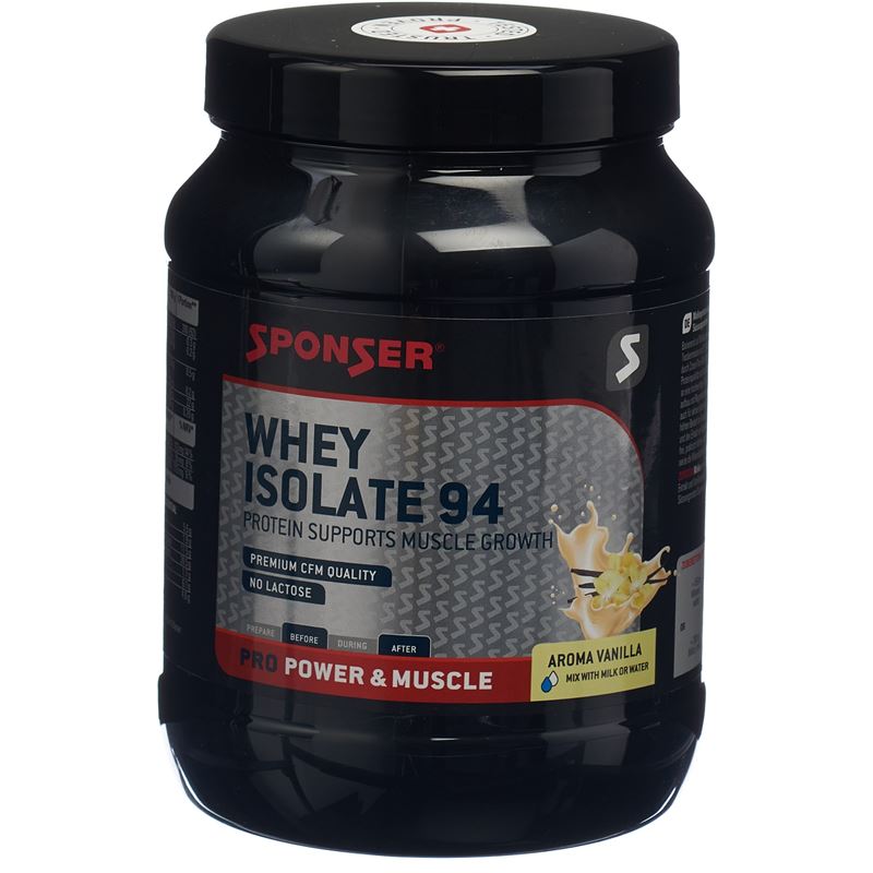 SPONSER Whey Isolate 94 Vanilla Ds 425 g