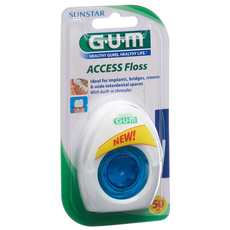 GUM SUNSTAR Acces Floss Zahnseide 50 Stk