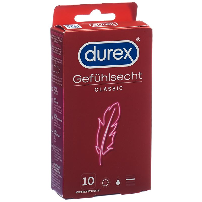 DUREX Gefühlsecht Classic Präservativ 10 Stk