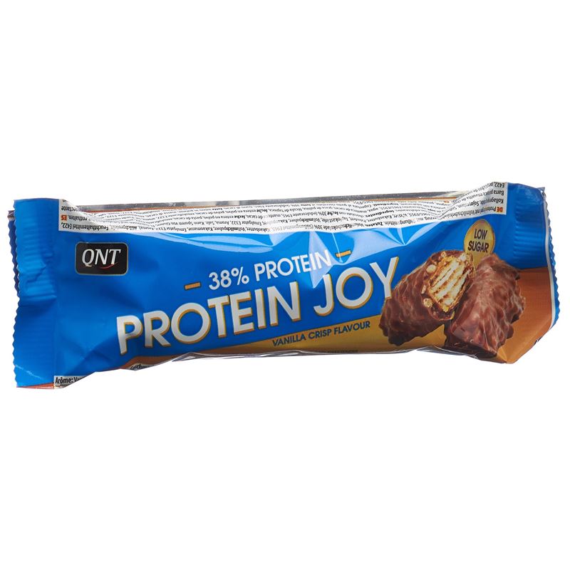 QNT 38% Protein Joy Bar Low Sug Vani Cri 60 g