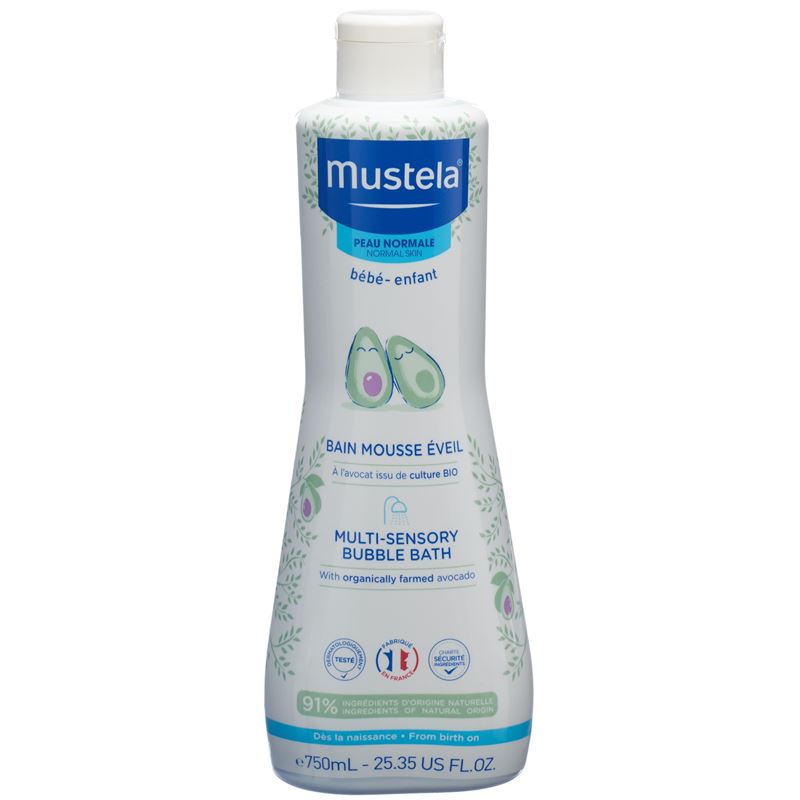 MUSTELA Anregendes Schaumbad 750 ml