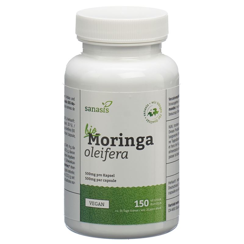 SANASIS Moringa Kaps Bio Ds 150 Stk