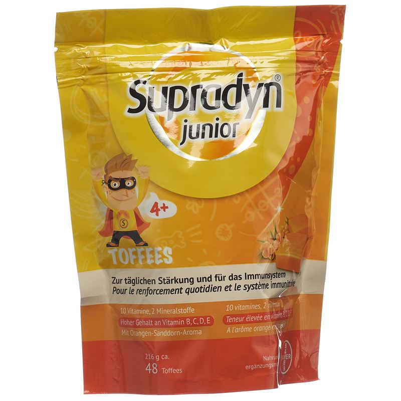SUPRADYN junior Toffees Btl 48 Stk