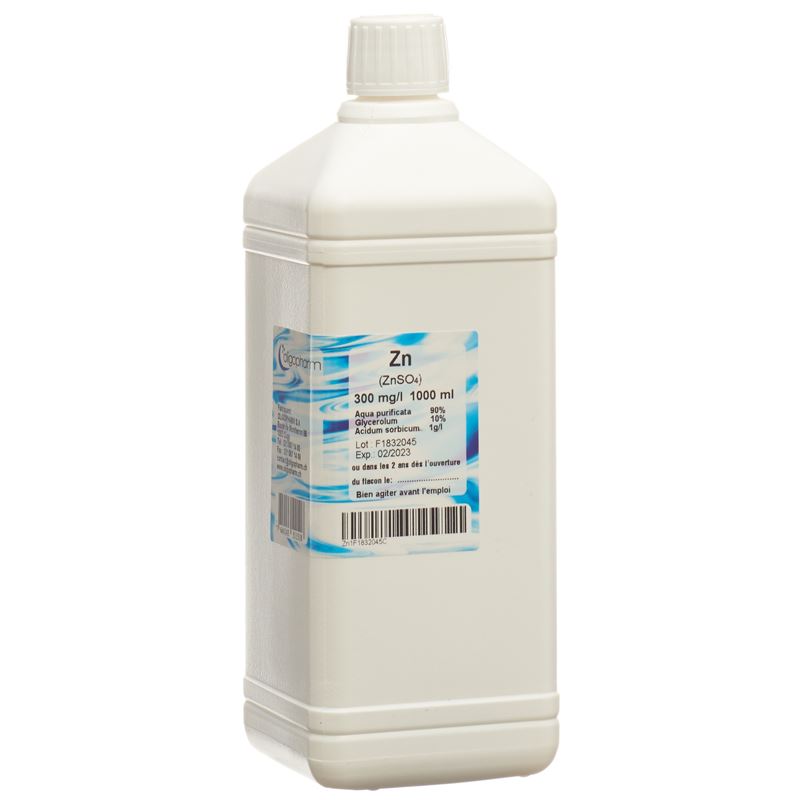 OLIGOPHARM Zink Lös 300 mg/l 1000 ml