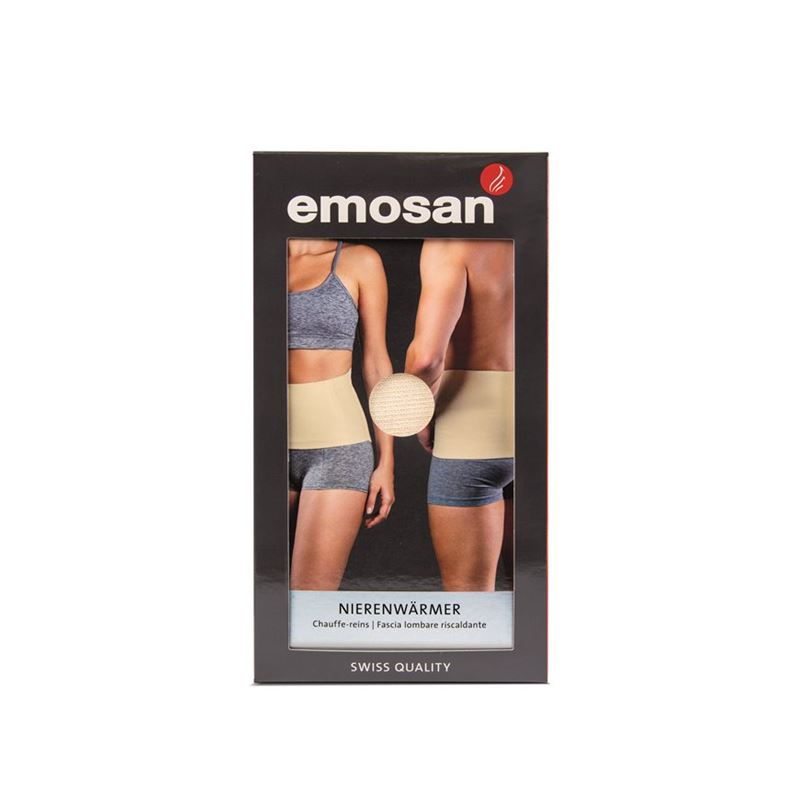 EMOSAN Nierenwärmer anatomisch S écru