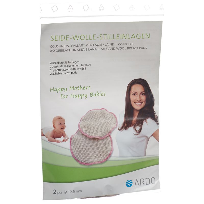 ARDO Stilleinlagen Seide/Wolle 1 Paar