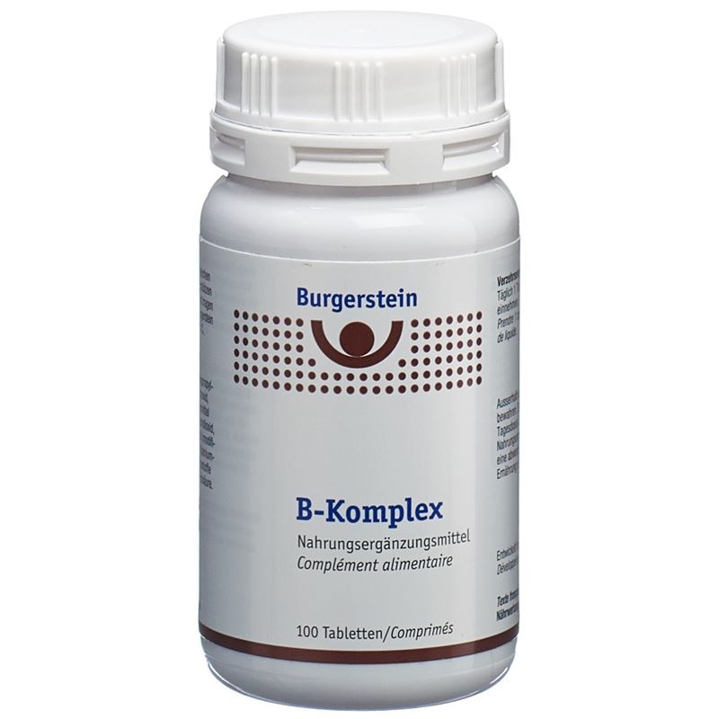 BURGERSTEIN B-Komplex Tabl 100 Stk