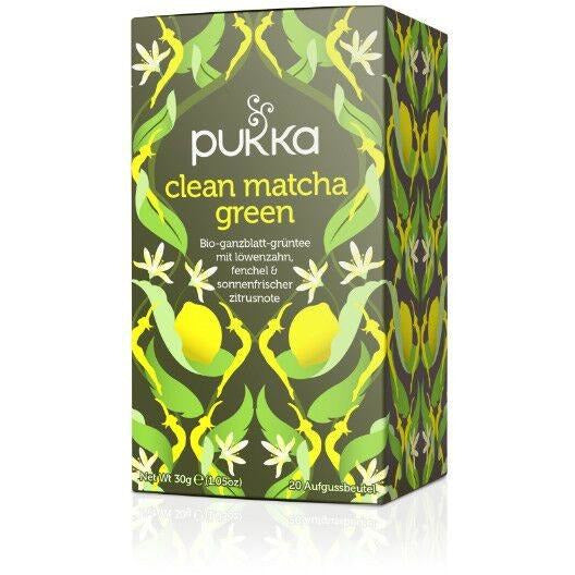 PUKKA Clean Matcha Green Tee Bio Btl 20 Stk