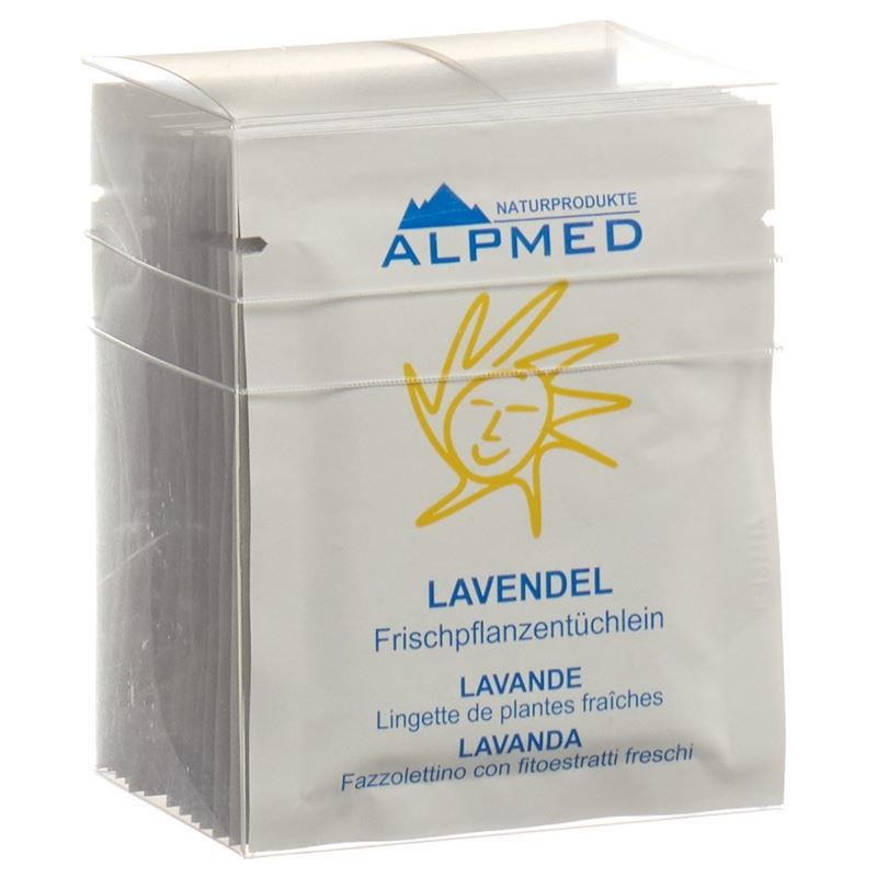 ALPMED Frischpflanzentüchlein Lavendel 13 Stk